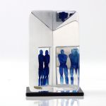 911 9349 Skulptur i glas 